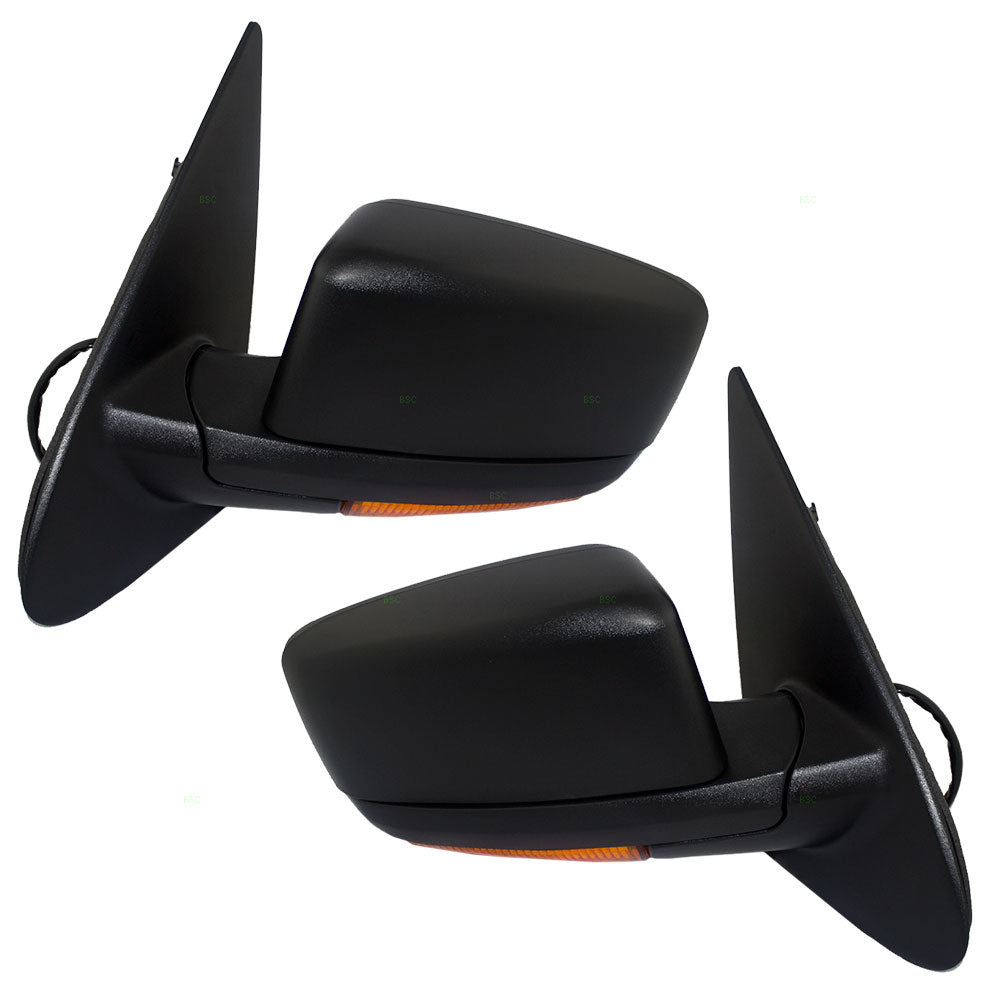 Power Mirror for 2003-2006 Expedition Turn Signal Indicator Puddle Lamp Heated 5L1Z17683BAA Set FO1320339