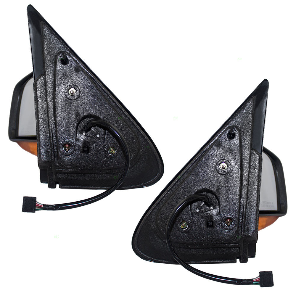 Power Mirror for 2003-2006 Expedition Turn Signal Indicator Puddle Lamp Heated 5L1Z17683BAA Set FO1320339