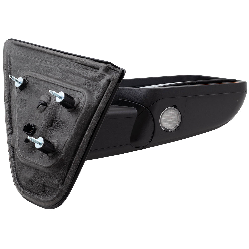 Power Mirror for 2009-2014 F-150 Reflector Pedestal Type Turn Signal Indicator Puddle Lamp Memory Heated Power Fold 9L3Z17682EB Right FO1321411