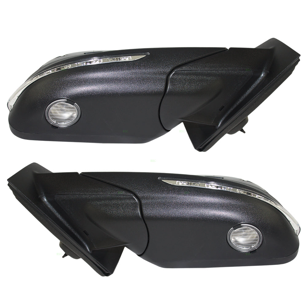 Power Mirror for 2011-2014 Edge Blind Spot Detection Turn Signal Indicator Puddle Lamp Memory Heated CT4Z17683EAPTM Set FO1320503