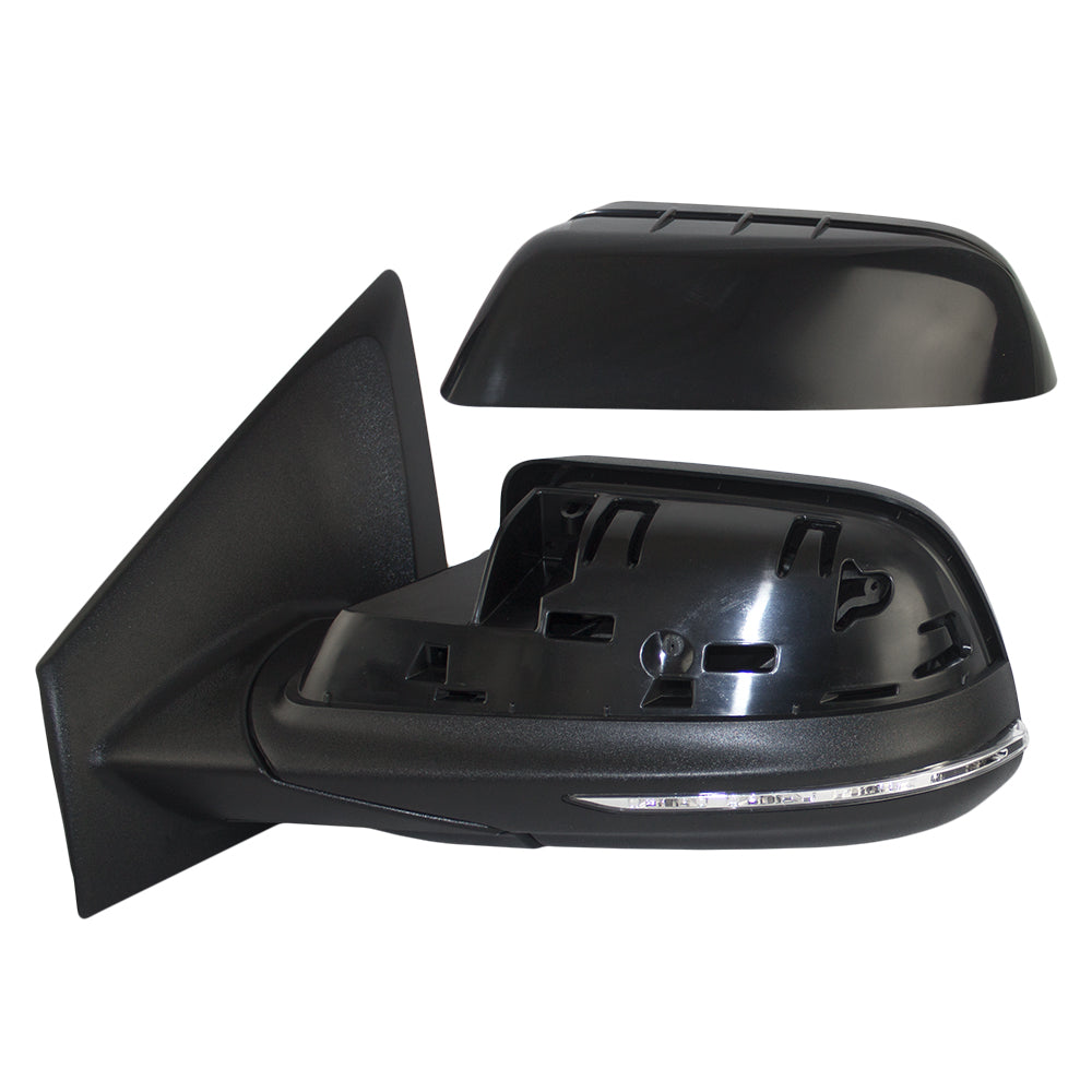 Power Mirror for 2011-2014 Edge Blind Spot Detection Turn Signal Indicator Puddle Lamp Memory Heated CT4Z17683EAPTM Left FO1320503