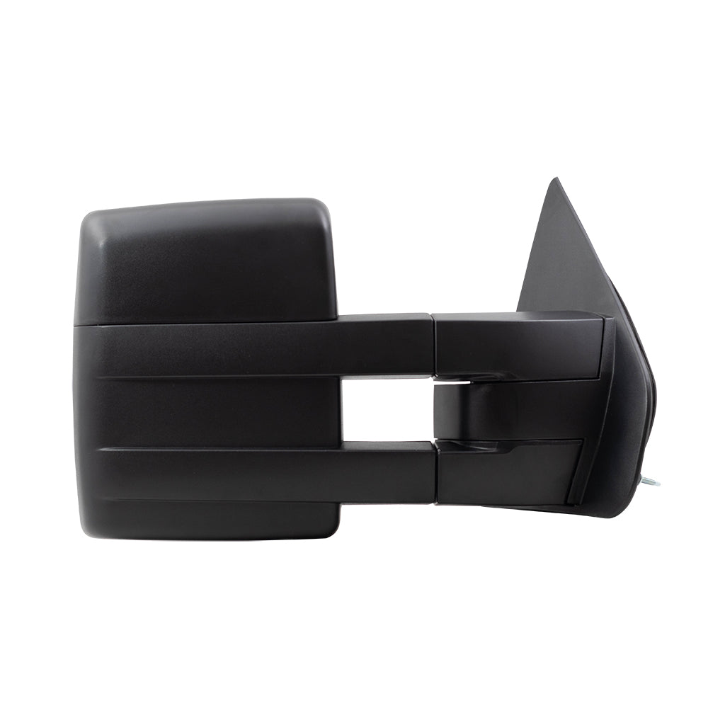 Power Mirror for 2007-2014 F-150 Extendable Turn Signal Indicator Puddle Lamp Heated 7L3Z17683AE Set FO1320369