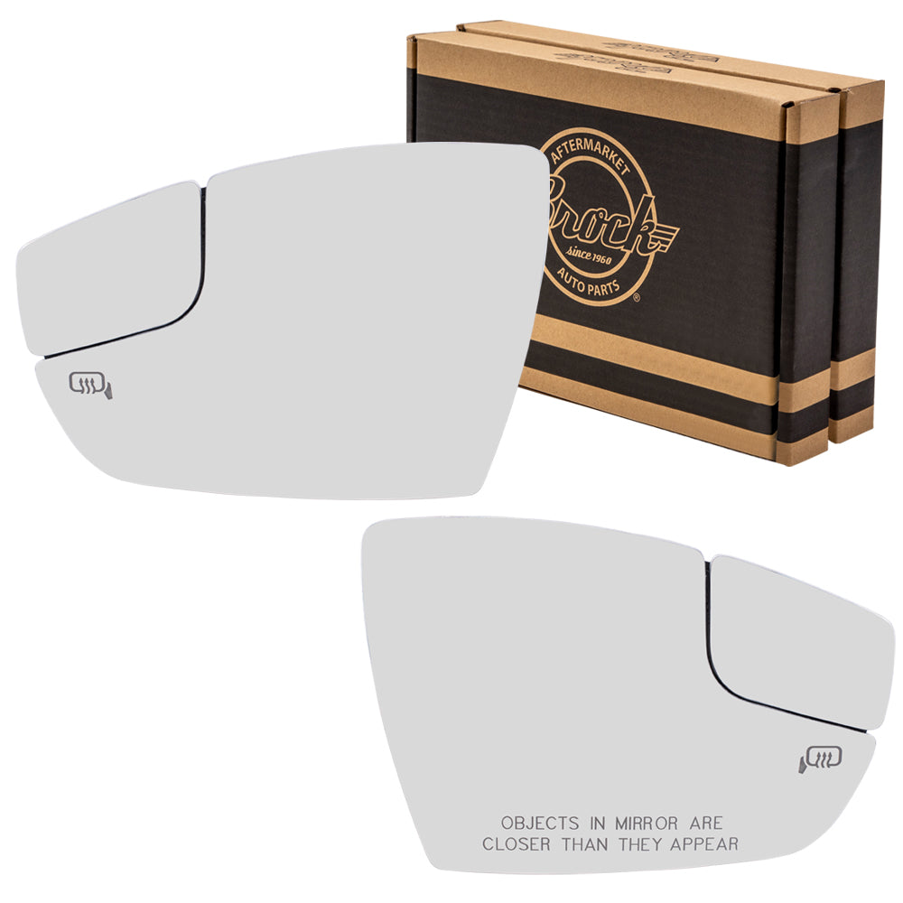 Mirror Glass with Base for 2012-2018 Focus Heated CM5Z17K707H Set FO1324163