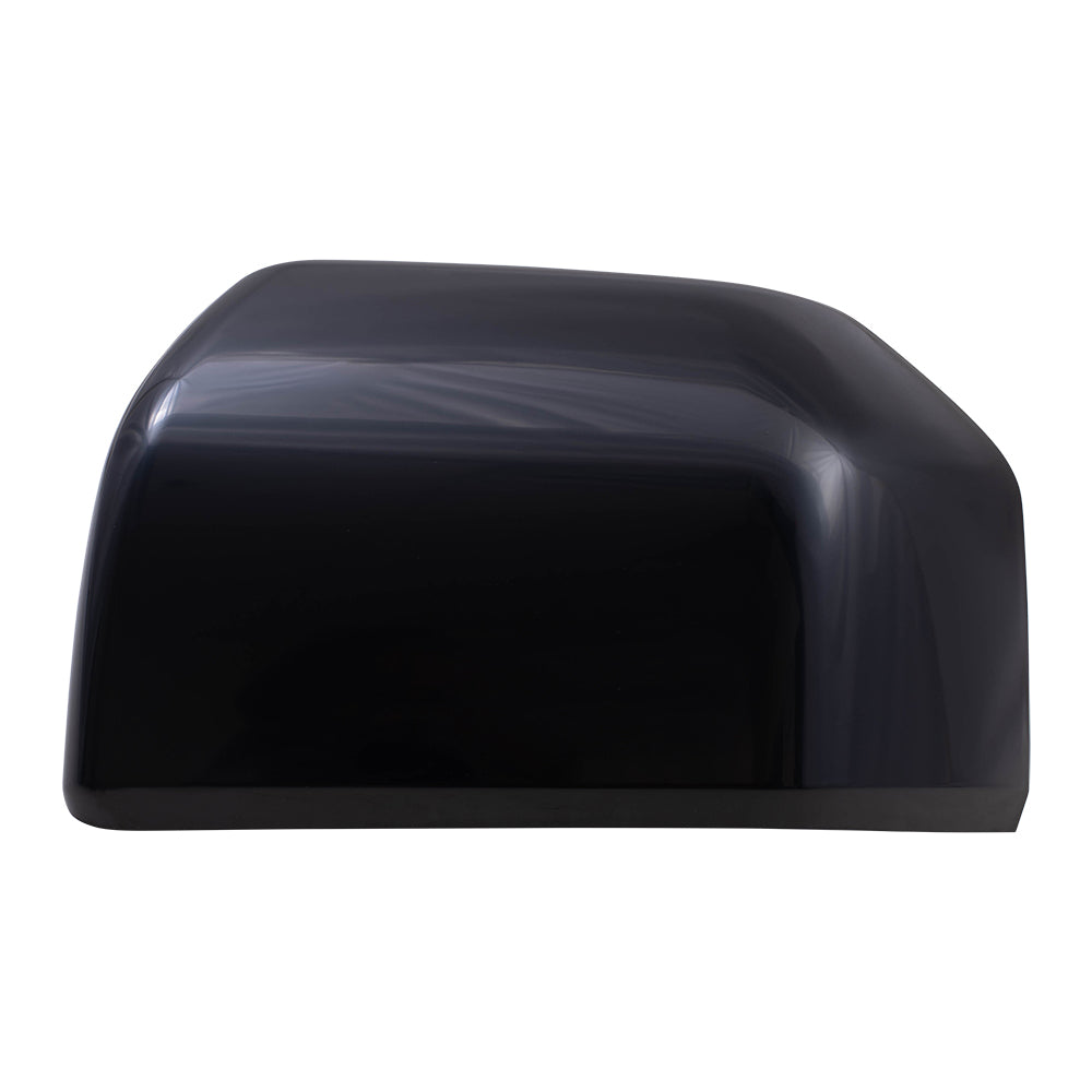 Brock Aftermarket Replacement Driver Left Mirror Cover Paint to Match Black Compatible with 2015-2020 Ford F-150