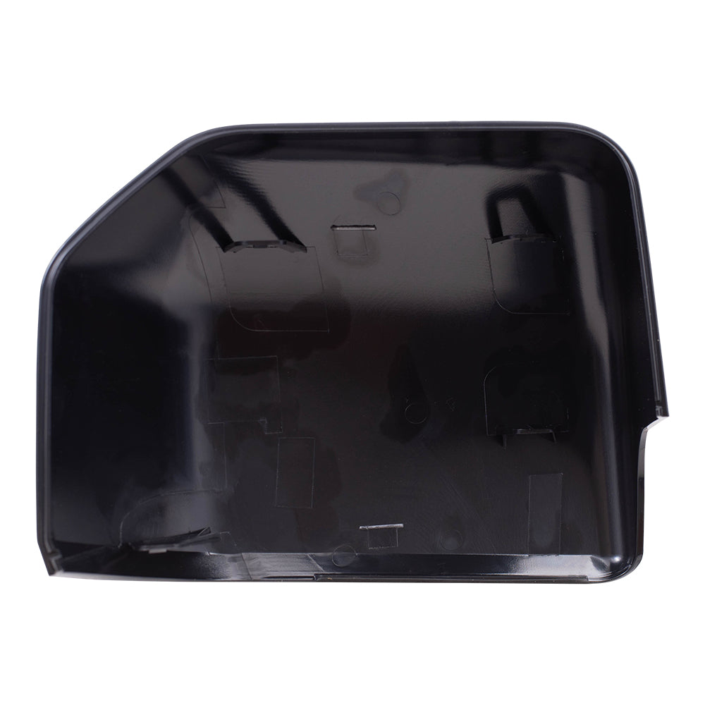Brock Aftermarket Replacement Driver Left Mirror Cover Paint to Match Black Compatible with 2015-2020 Ford F-150