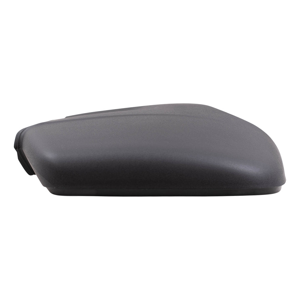 Brock Replacement Driver and Passenger Side Long Mirror Arm Covers Textured Black Compatible with 2015-2020 Transit