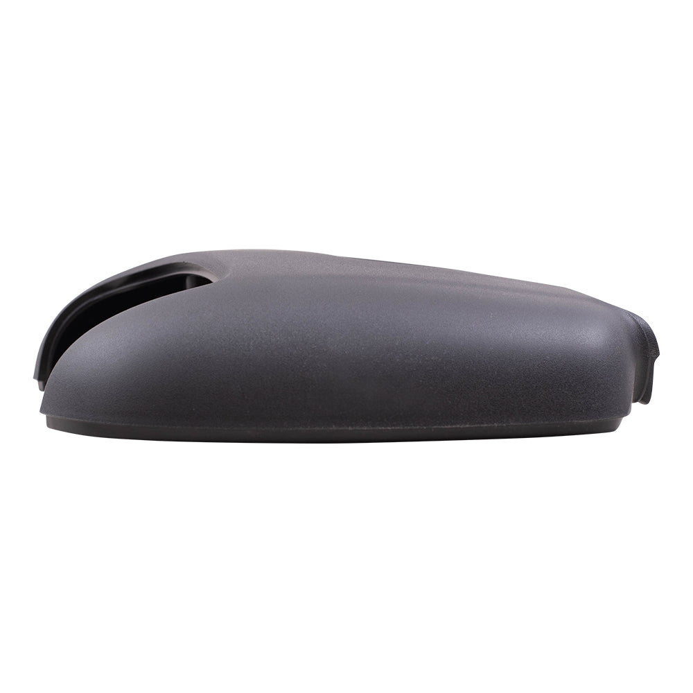 Brock Replacement Driver and Passenger Side Long Mirror Arm Covers Textured Black Compatible with 2015-2020 Transit