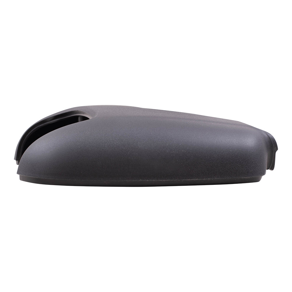 Brock Replacement Passenger Side Long Mirror Arm Cover Textured Black Compatible with 2015-2020 Transit