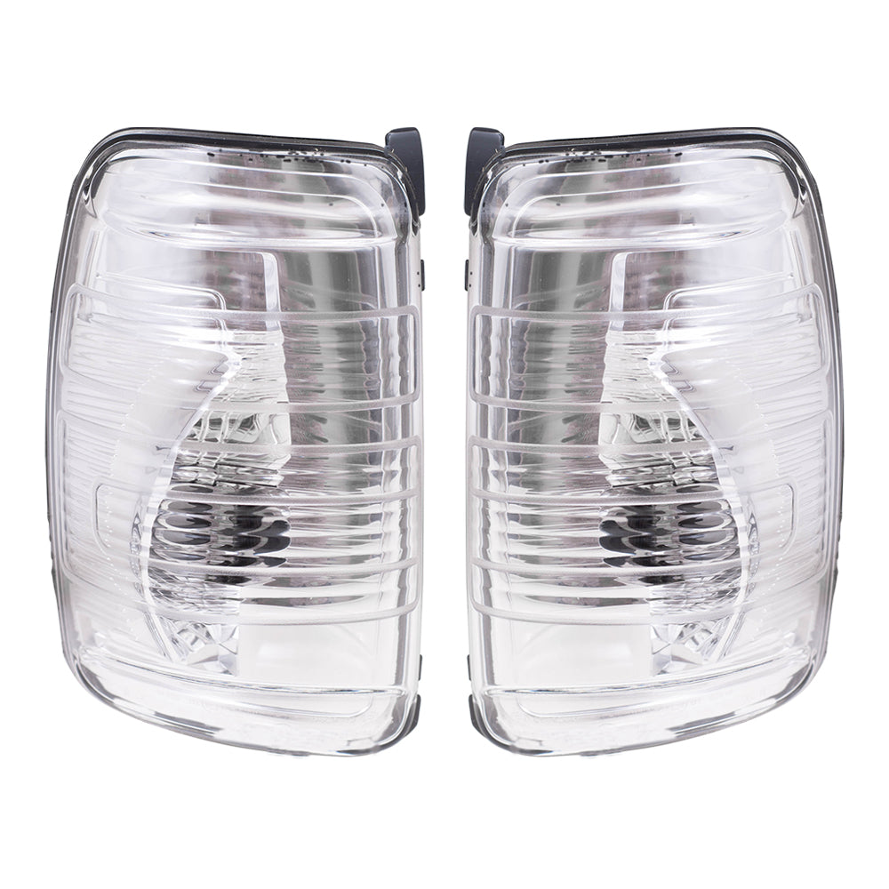 Mirror Signal Light for 2015-2020 Transit-150 Long Mirror Arm Turn Signal Indicator 2015-2020 Transit-250 2015-2020 Transit-350 2015-2020 Transit-350 HD BK3Z13B375D Set