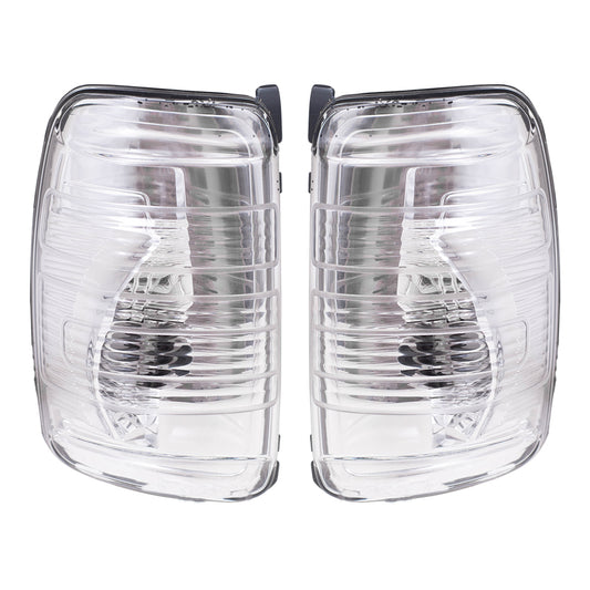 Mirror Signal Light for 2015-2020 Transit-150 Long Mirror Arm Turn Signal Indicator 2015-2020 Transit-250 2015-2020 Transit-350 2015-2020 Transit-350 HD BK3Z13B375D Set