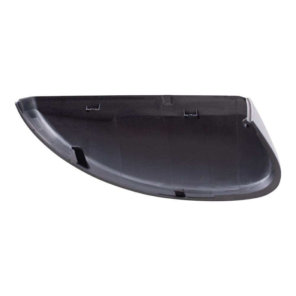 Brock Replacement Driver Side Mirror Cover Textured Black without Signal Compatible with 2013-2019 Escape & 2012-2018 Focus Sedan