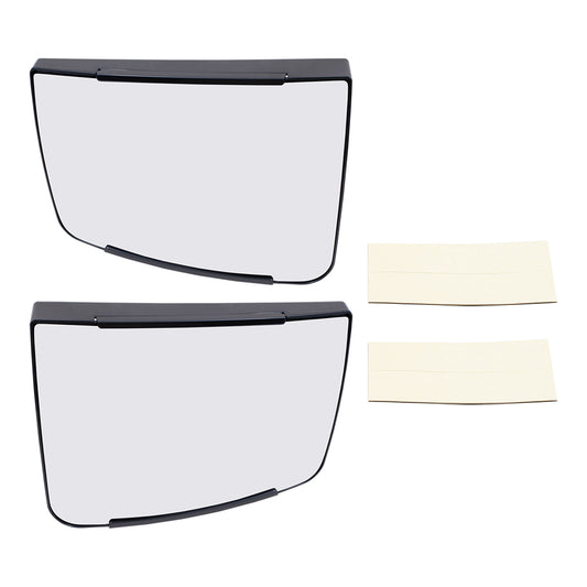 Mirror Glass with Base for 2016-2021 F650 SD Upper for 2016-2021 F750 FC4Z17K707B Set FO1324232