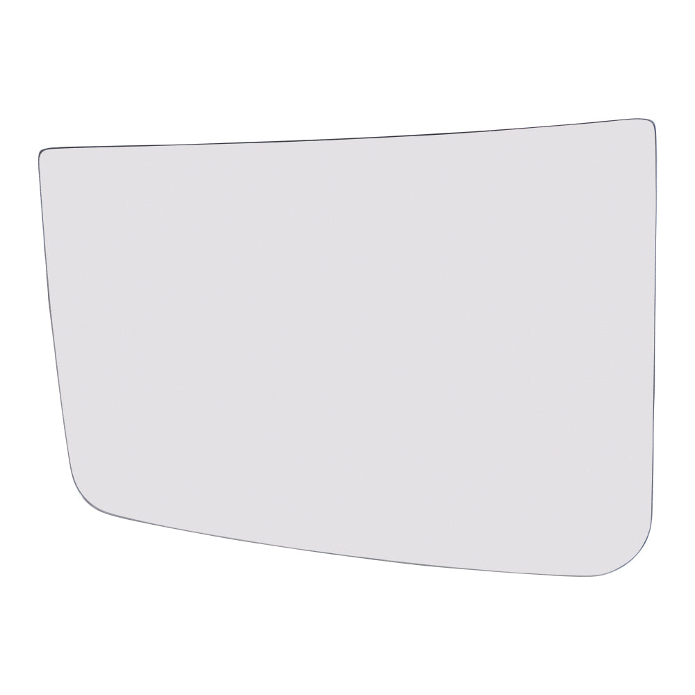 Brock Replacement Passenger Side Lower Tow Mirror Glass without Heat Compatible with 2016-2019 F-650 SD & 2016-2019 F-750 SD