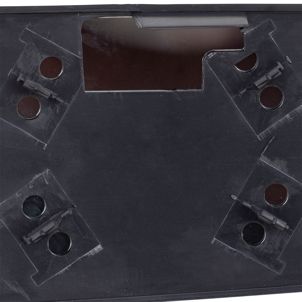 Brock Replacement Driver Lower Manual Tow Mirror Glass with Base Compatible with 13-16 Super Duty Pickup