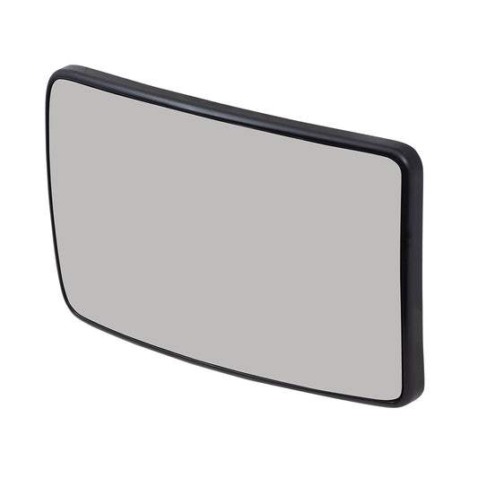 Brock Replacement Passenger Lower Manual Tow Mirror Glass with Base Compatible with 13-16 Super Duty Pickup