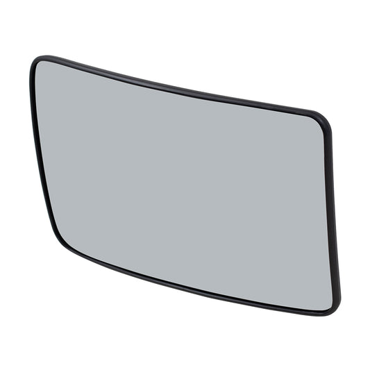 Brock Replacement Passenger Power Tow Mirror Glass with Base Heated Compatible with 09-12 Super Duty Pickup