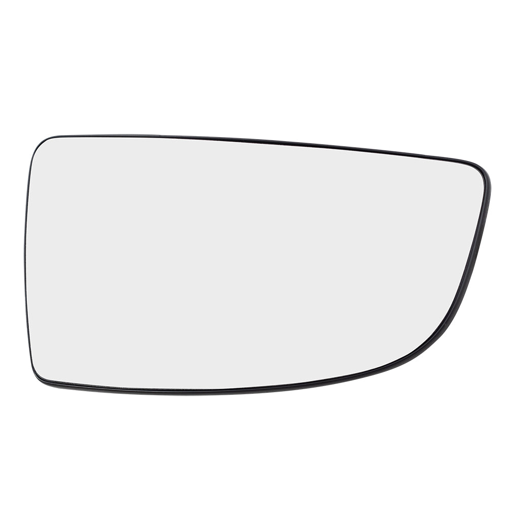 Brock Replacement Passenger Side Lower Tow Mirror Glass & Base Compatible with 2015-2020 Transit