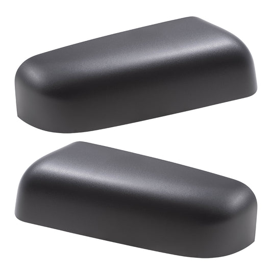 Replacement Drivers and Passengers Tow Mirror Covers Compatible with 07-14 F150 7L3Z 17D743 AA 7L3Z 17D742 AA