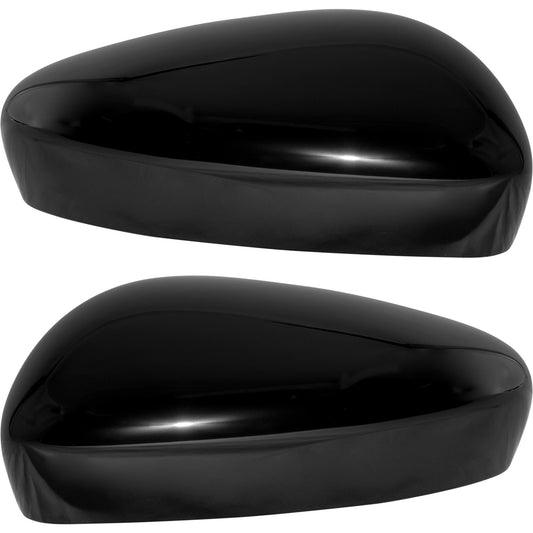 Door Mirror Cover for 2020-2025 Escape w/o Signal Turn Signal Indicator LJ6Z17D743BBPTM Set