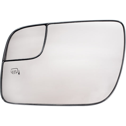 Brock Driver Side Left Door Mirror Glass and Base With Heat-Spotter Glass Without Signal-BSD Compatible with 2016-2019 Ford Explorer 2013-2019 Ford Explorer Police Interceptor 3339-0063L