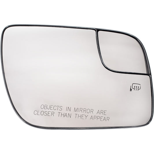 Brock Passenger Side Right Door Mirror Glass and Base With Heat-Spotter Glass Without Signal-BSD Compatible with 2016-2019 Ford Explorer 2013-2019 Ford Explorer Police Interceptor 3339-0063R