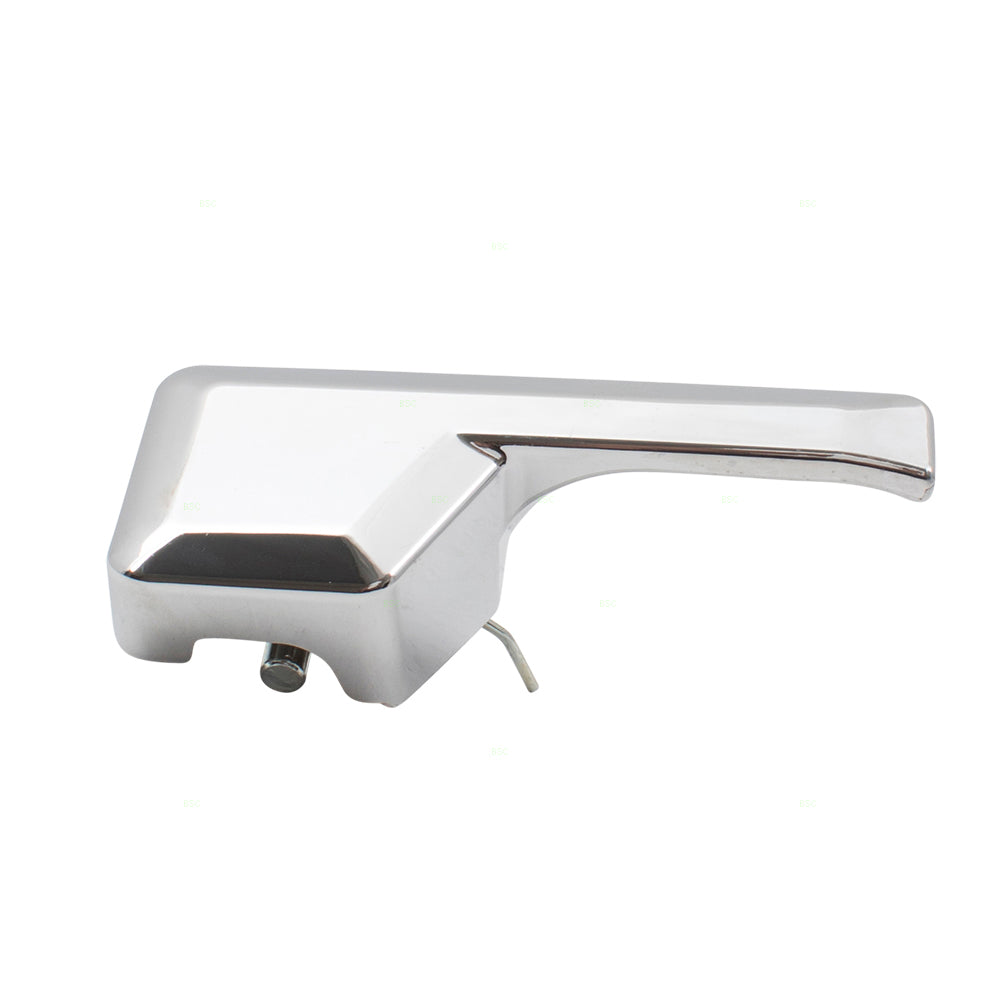 Brock Replacement Passengers Inside Interior Chrome Door Handle Compatible with 07-14 Edge 7T4Z7822600BA