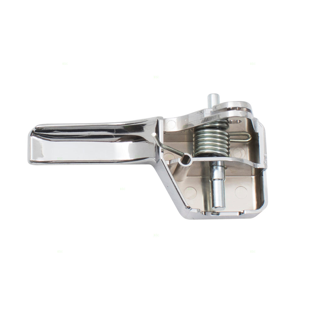 Brock Replacement Passengers Inside Interior Chrome Door Handle Compatible with 07-14 Edge 7T4Z7822600BA