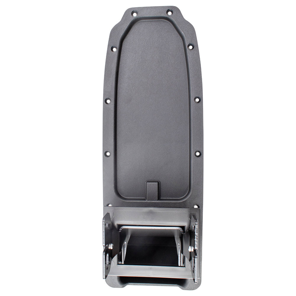 Brock Replacement Black Full Center Console Armrest Repair Kit Base & Hinges Compatible with 04-11 Ranger Pickup Truck 3L5Z 10047A20 AAB