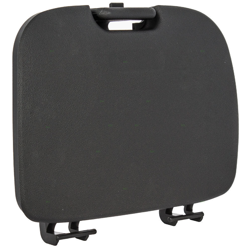 Brock Replacement Overhead Console Garage Door Opener Lid Black Cover Storage Bin Compatible with 02-10 Explorer & Sport Trac Super Duty Pickup w/out Sunroof 1L2Z7811586BAC