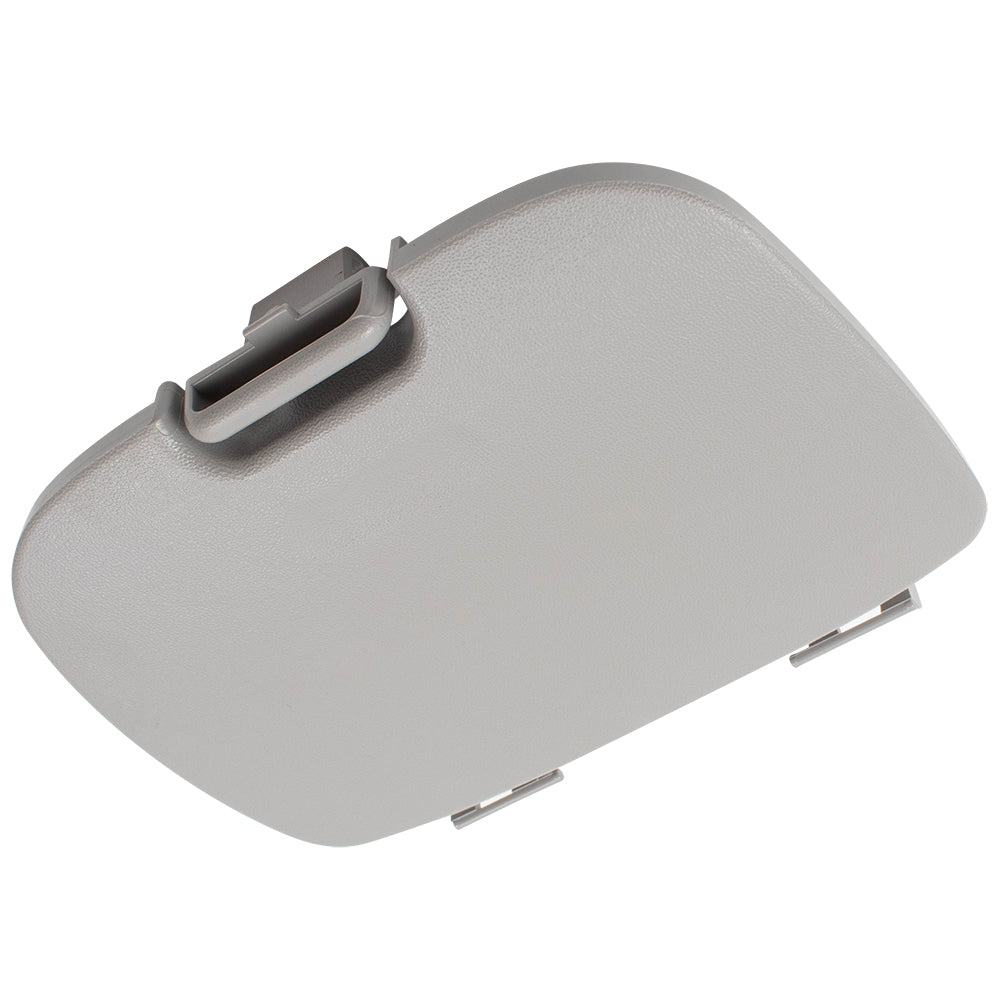 Brock Replacement Overhead Console Garage Door Opener Lid Gray Cover Storage Bin Compatible with 02-10 Explorer & Sport Trac Super Duty Pickup w/out Sunroof 2C3Z7811586CAB