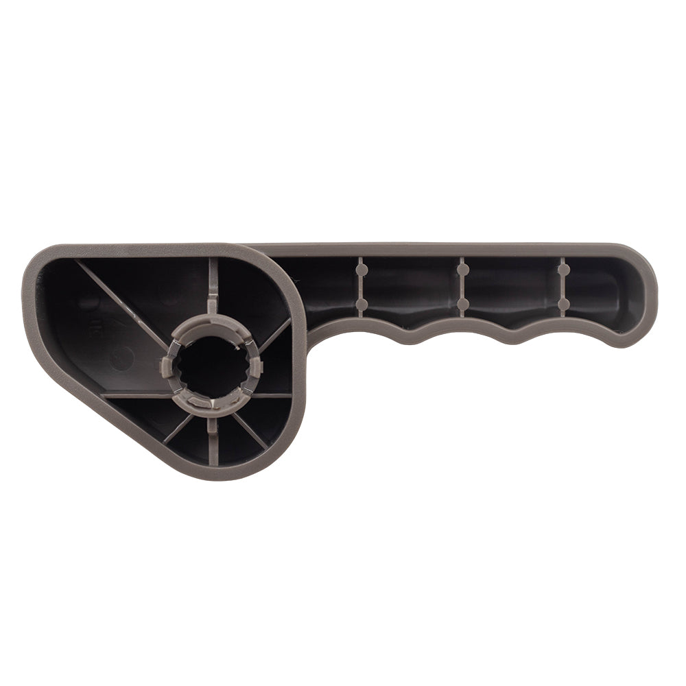Brock Replacement Recliner Handle Compatible with 2002-2005 Explorer Drivers Front Manual Dark Parchment Tan L2Z7862622AAB L2Z 7862622 AAB