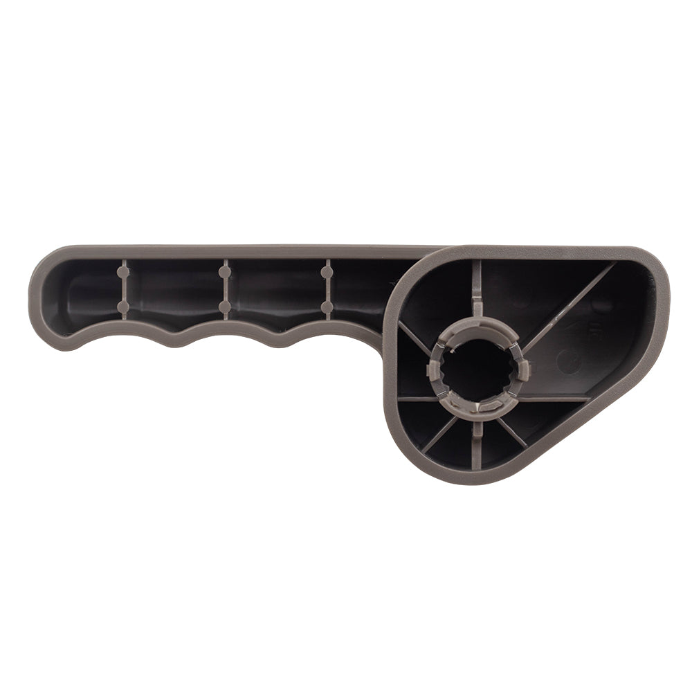 Brock Replacement Recliner Handle Compatible with 2002-2005 Explorer Passengers Front Manual Dark Parchment Tan Lever 1L2Z7862622AAB 1L2Z 7862622 AAB