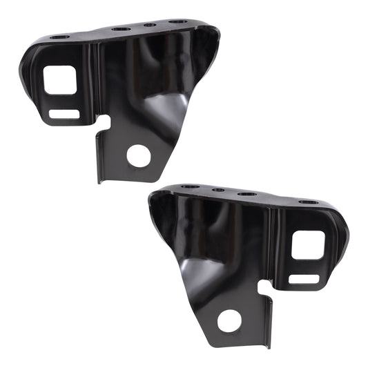 Brock Replacement Rear Driver and Passenger Side Bumper Brackets Compatible with 2010-2014 F-150 SVT Raptor