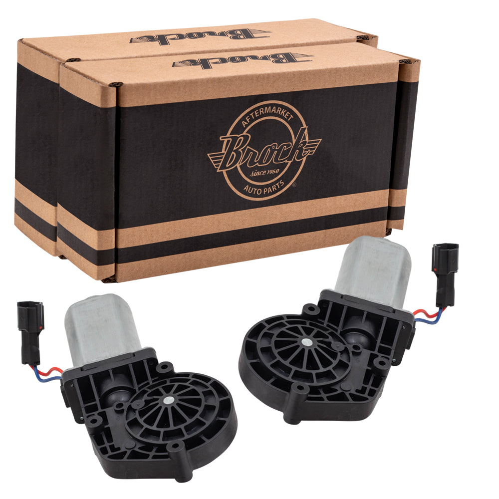 Power Window Motor for 1997-2002 Expedition Exc Crew Cab Front for 1997-2003 F-150 for 1997-1999 F-250 for 2004 F-150 Heritage for 1998-2002 Navigator for 1997-1999 Lobo F65Z15233V95ABRM Set