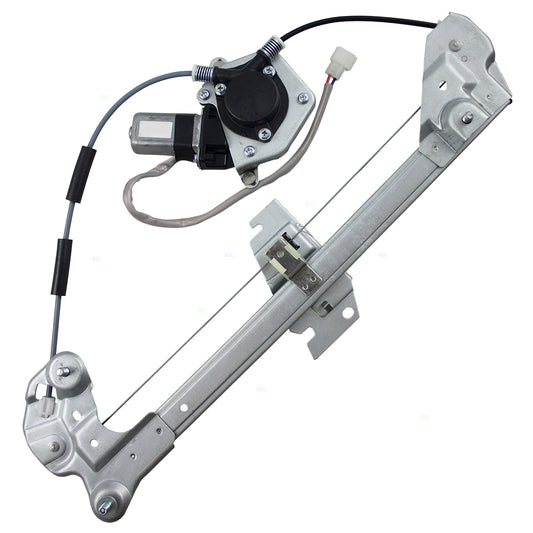 Brock Replacement Drivers Front Power Window Lift Regulator w/ Motor Assembly Compatible with 1998-2003 Escort ZX2 F8CZ6323209BA