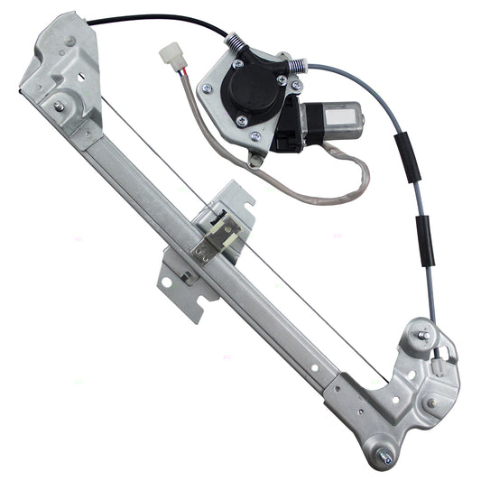 Brock Replacement Passengers Front Power Window Lift Regulator w/ Motor Assembly Compatible with 1998-2003 Escort ZX2 Coupe F8CZ 6323208 BA