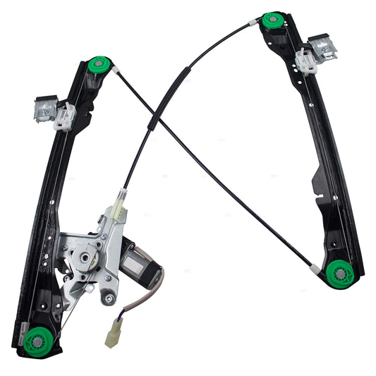 Brock Replacement Drivers Front Power Window Lift Regulator w/ Motor Assembly Compatible with 2008-2011 Focus Sedan 8S4Z5423395AA