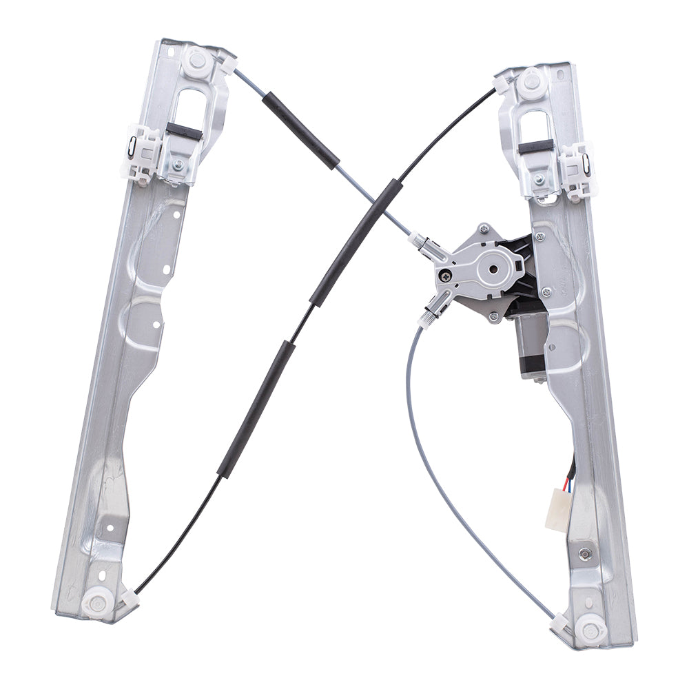 Brock Aftermarket Replacement Rear Driver Left Power Window Lift Regulator with Motor Assembly Compatible with 2009-2014 Ford F-150 Crew Cab