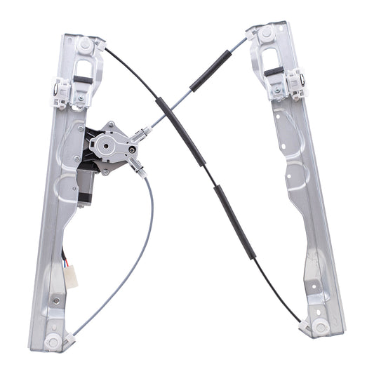 Brock Aftermarket Replacement Rear Passenger Right Power Window Lift Regulator with Motor Assembly Compatible with 2009-2014 Ford F-150 Crew Cab