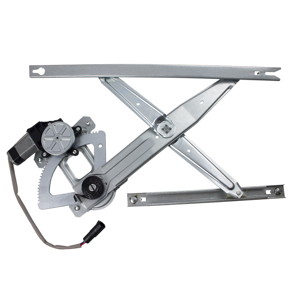 Window Regulator w/ Motor for 1999-2012 F-250 Super Duty Crew Cab Rear for 1999-2012 F-350 Super Duty for 2000-2012 F-650 for 2000-2012 F-750 8C3Z2627000B Right FO1551128