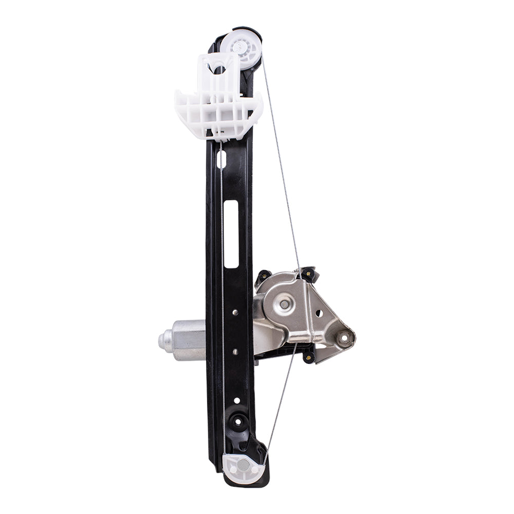 Window Regulator w/ Motor for 2000-2007 Focus Rear 6S4Z5427001A Set FO1550112