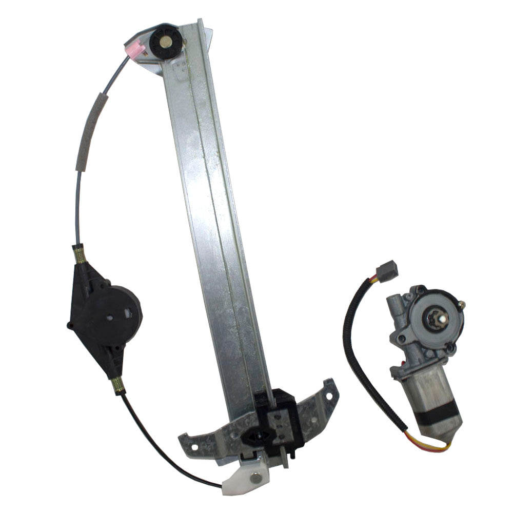 Brock Replacement Drivers Front Power Window Regulator with Motor Assembly Compatible with 1994-1997 Town Car
