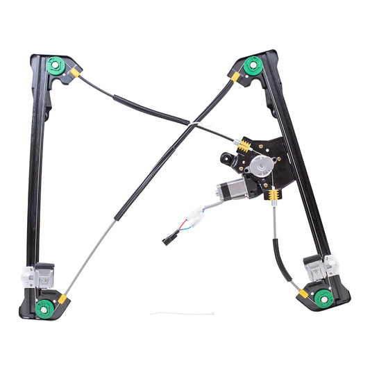 Brock Replacement Passengers Front Power Window Lift Regulator with Motor Assembly Compatible with 04-08 F150 SuperCab Pickup Truck 6L3Z1823200BA
