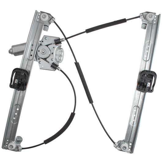 Brock Replacement Drivers Front Power Window Regulator with Motor Left Assembly Compatible with CJ5Z7823201A