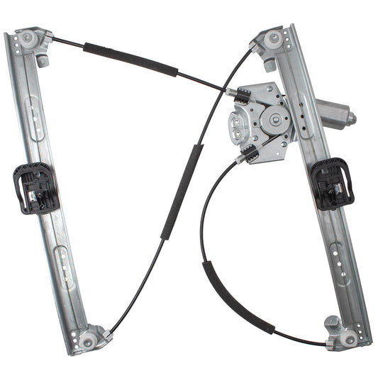 Brock Replacement Passengers Front Power Window Regulator with Motor Right Assembly Compatible with CJ5Z7823200A