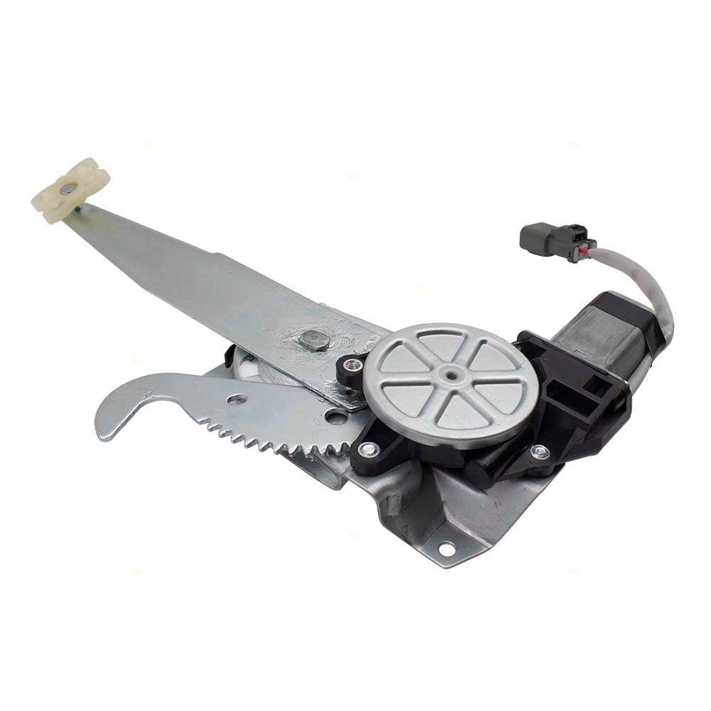 Brock Replacement Passengers Rear Power Window Lift Regulator w/ Motor Assembly Compatible with 2003-2007 Taurus 2003-2005 Sable 3F1Z5427000AA