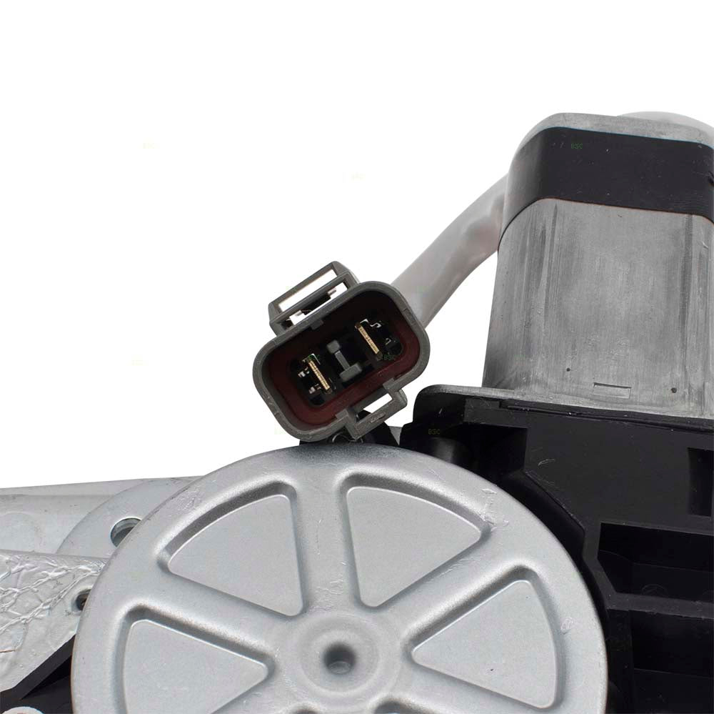 Brock Replacement Passengers Rear Power Window Lift Regulator w/ Motor Assembly Compatible with 2003-2007 Taurus 2003-2005 Sable 3F1Z5427000AA