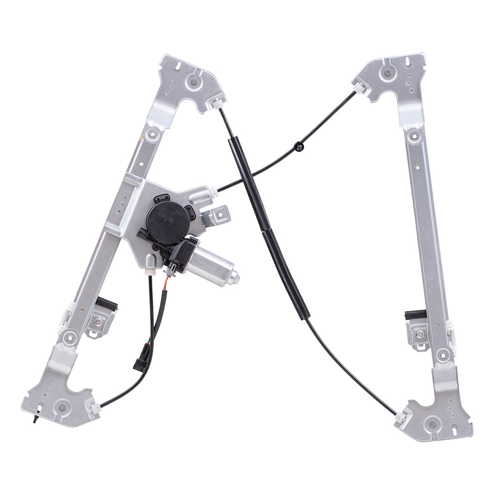 Window Regulator w/ Motor for 2004-2008 F-150 Crew Cab Rear for 2006-2008 Mark LT for 2004-2008 Lobo 6L3Z1627001AA Set FO1550126
