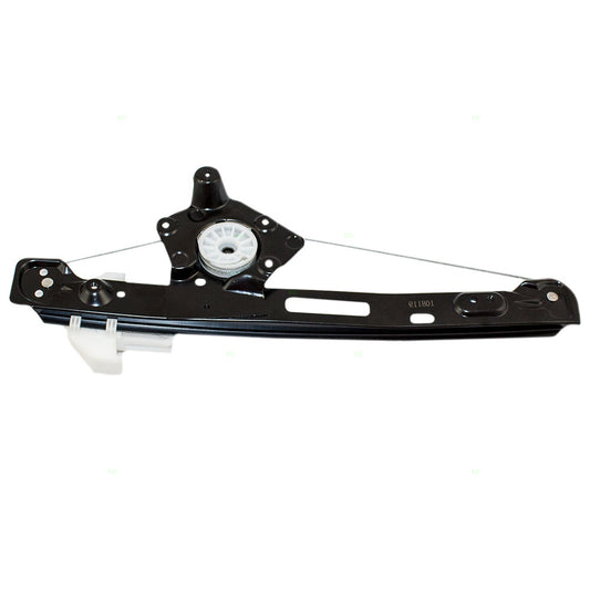 Brock Replacement Passengers Rear Window Regulator Compatible with 2000-2007 Focus 6S4Z 5427000 A
