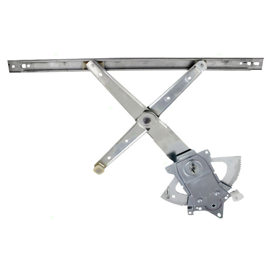 Brock Replacement Drivers Front Power Window Lift Regulator Compatible with 91-01 Explorer & Sport Trac Navajo Mountaineer ZZL159560B
